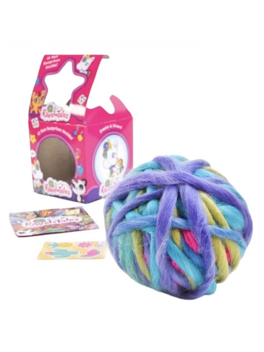 Ravel Tales DIY Collectible Plush Toy – Stuffed Animal Pet for Girls
